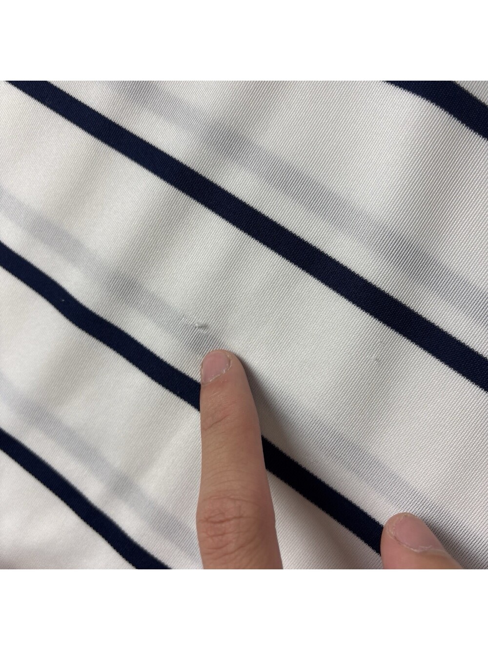 US Open Collection by Ralph Lauren Polo Shirt Mens L Striped Pebble Beach 2019 - Picture 8 of 9
